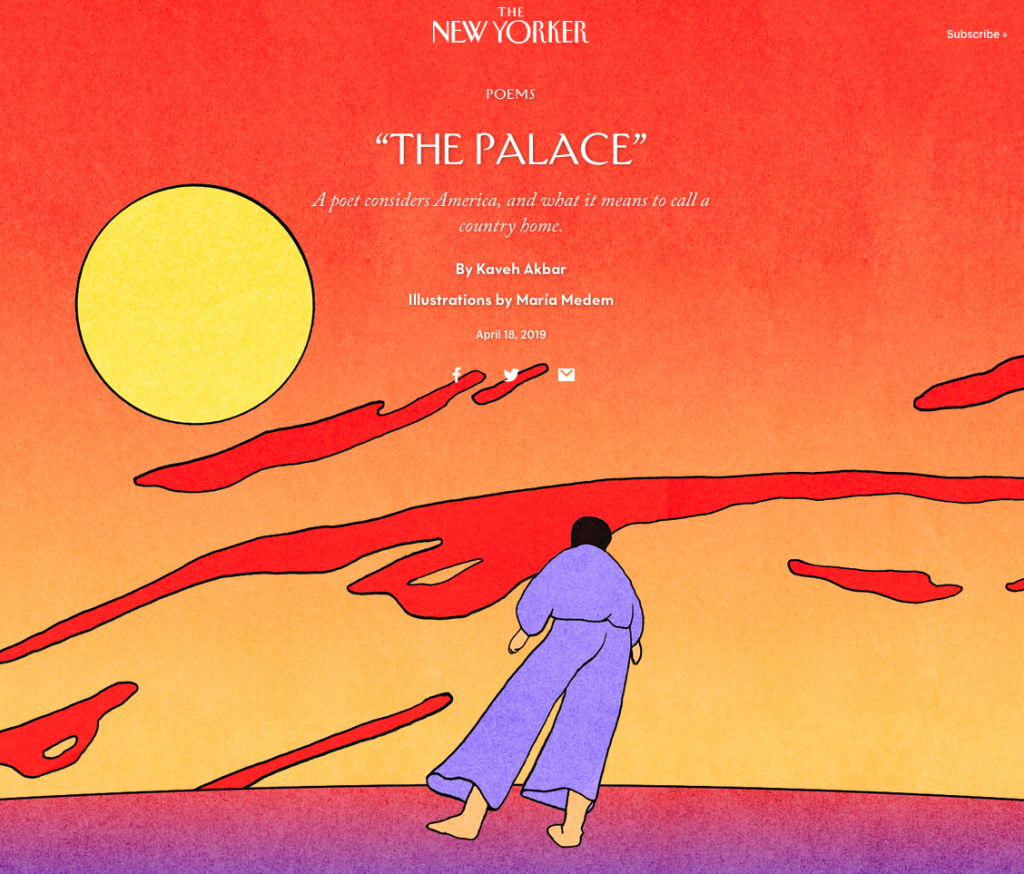 Ilustración de María Medem para The New Yorker